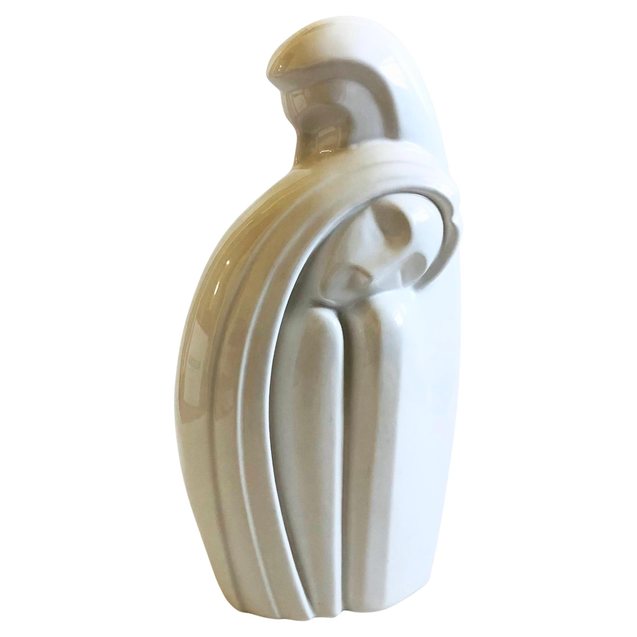 Gran escultura postmoderna Haeger Amantes - 1990