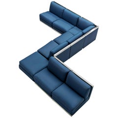 Large Postmodern Sectional Sofa