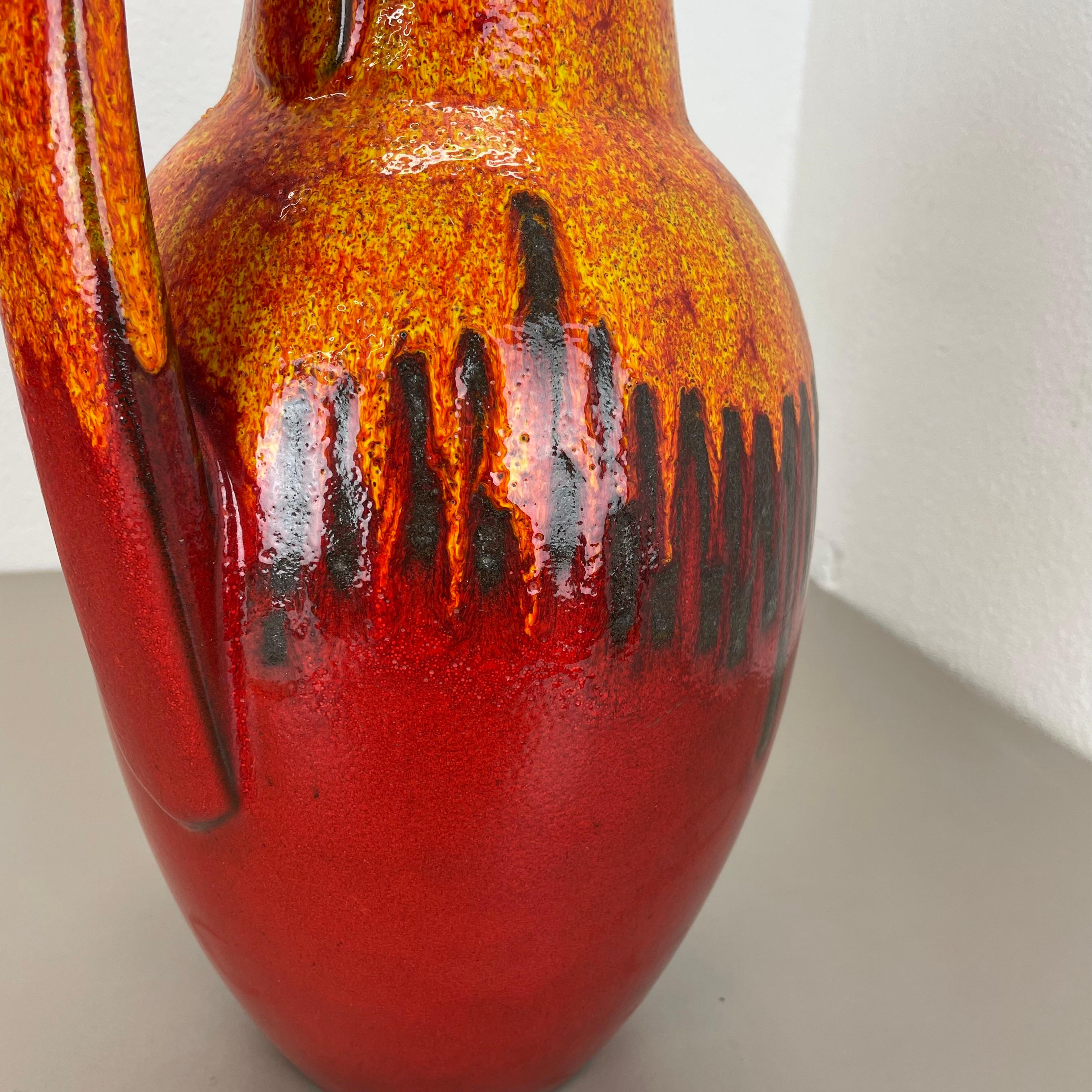 Large Pottery Fat Lava 