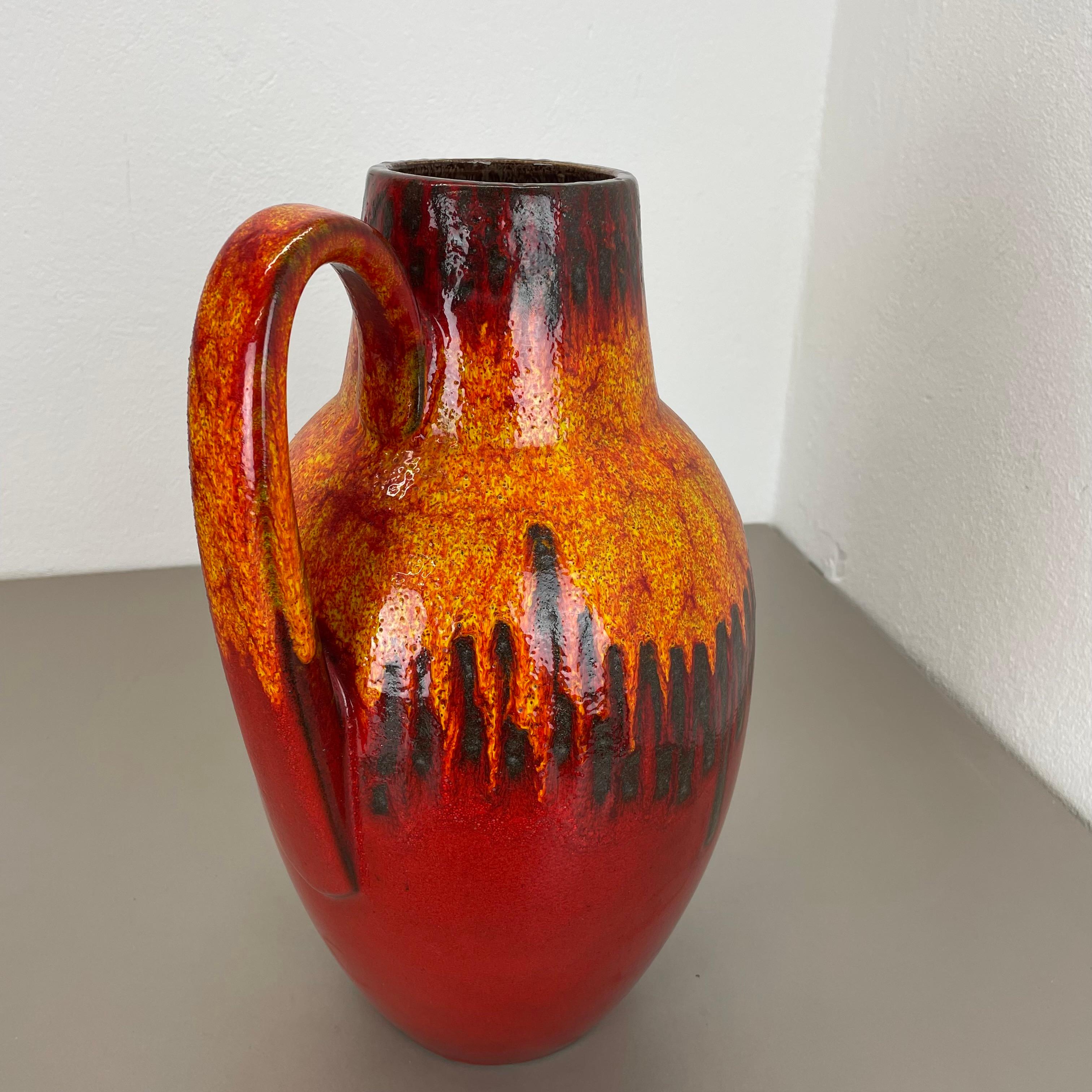 Large Pottery Fat Lava 