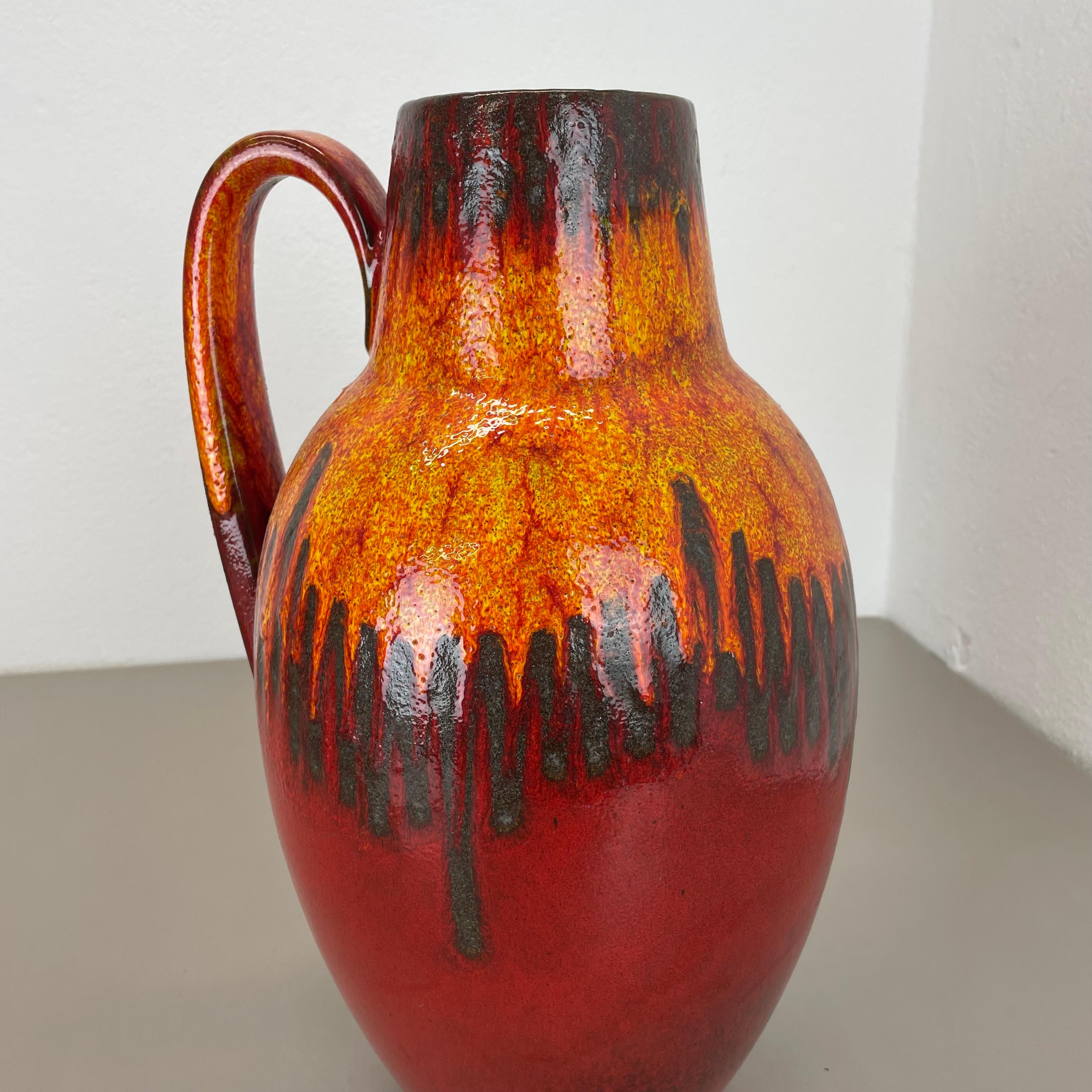 Large Pottery Fat Lava 