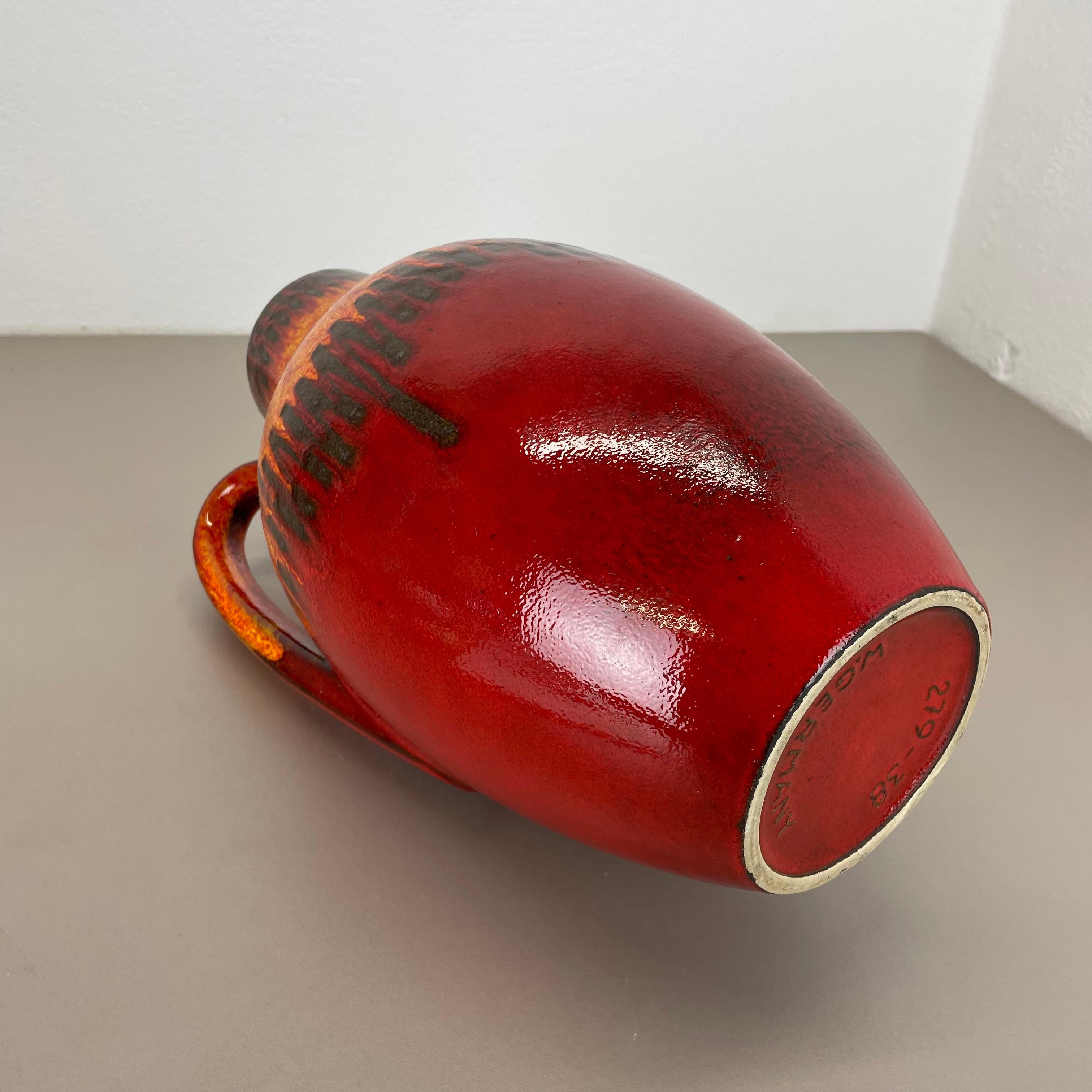 Large Pottery Fat Lava 