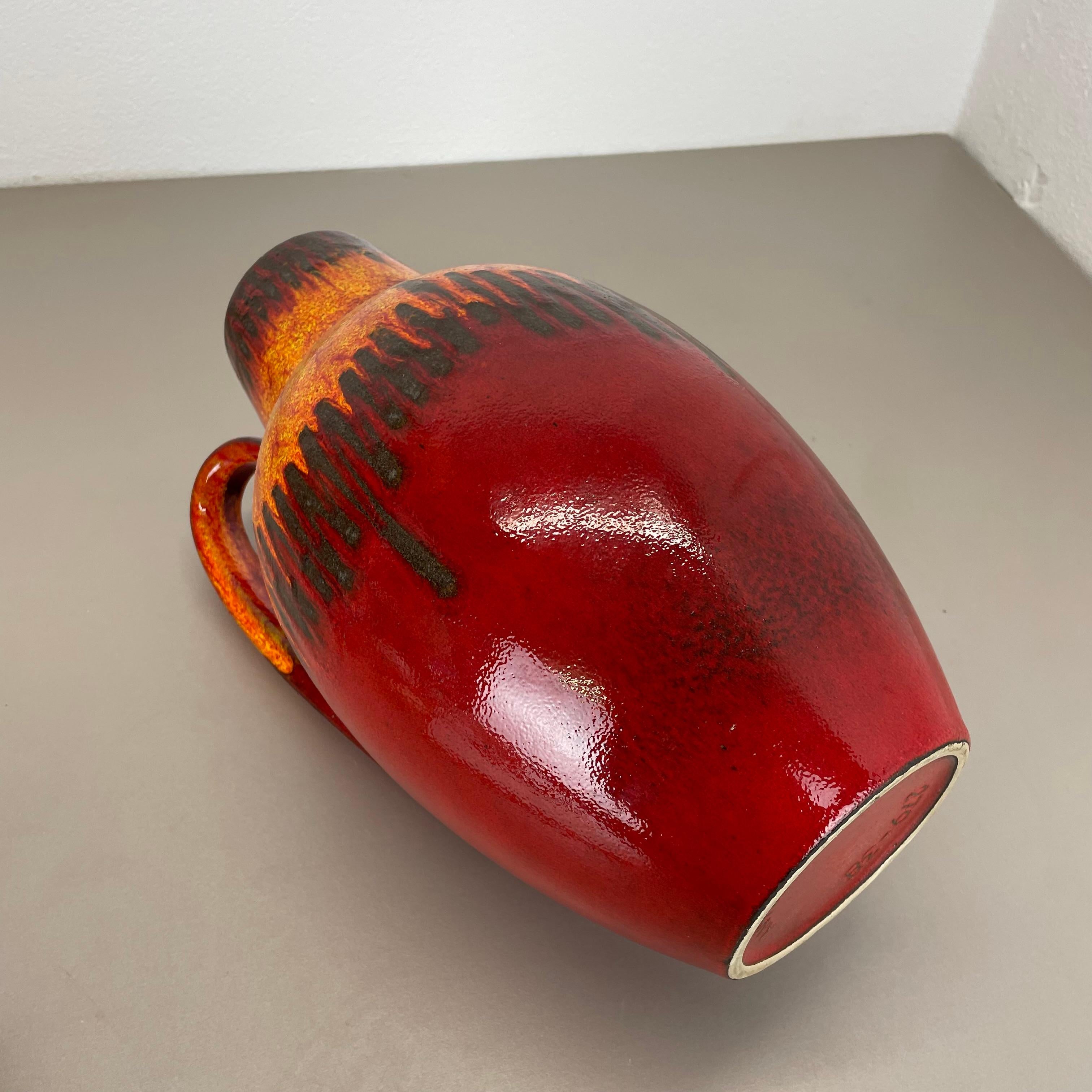 Large Pottery Fat Lava 