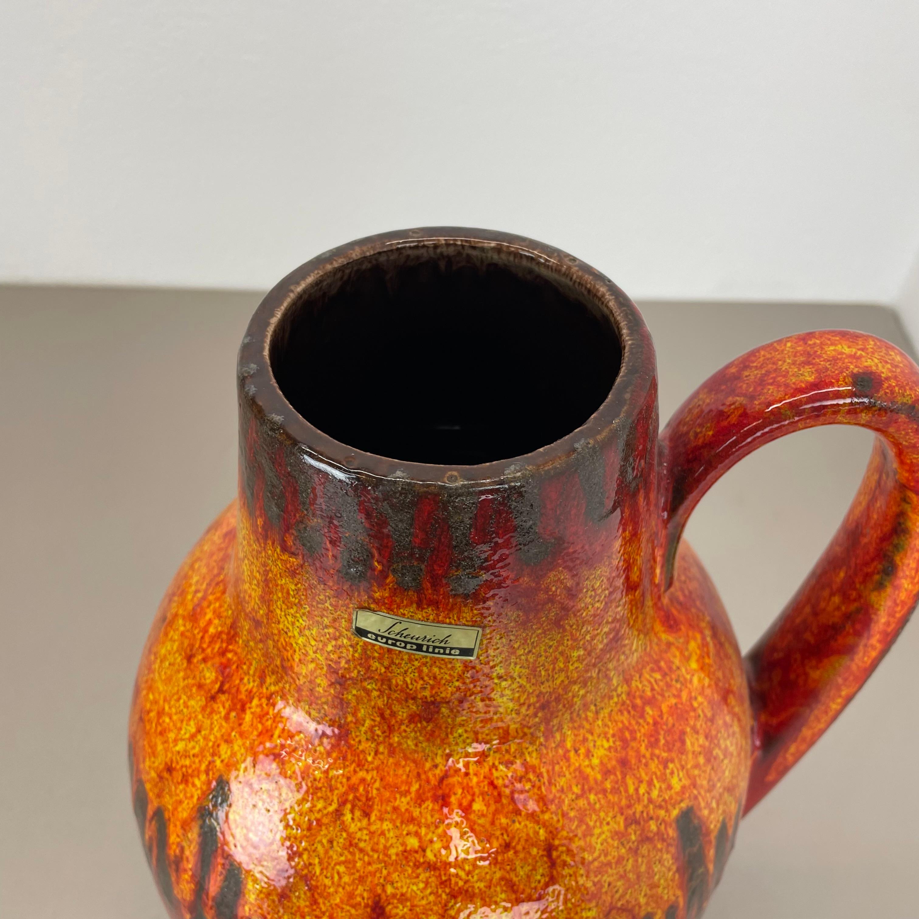 Large Pottery Fat Lava 