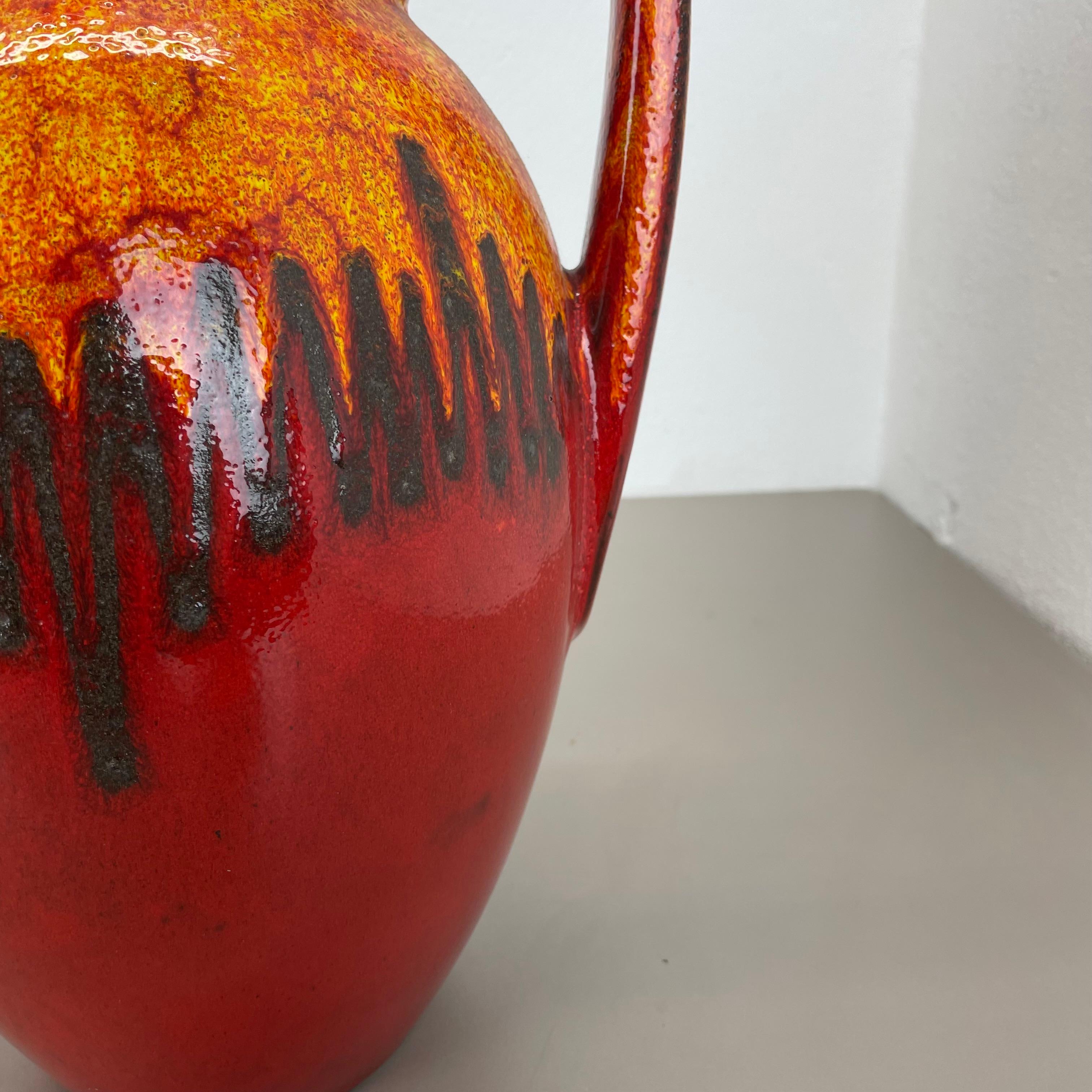 Large Pottery Fat Lava 