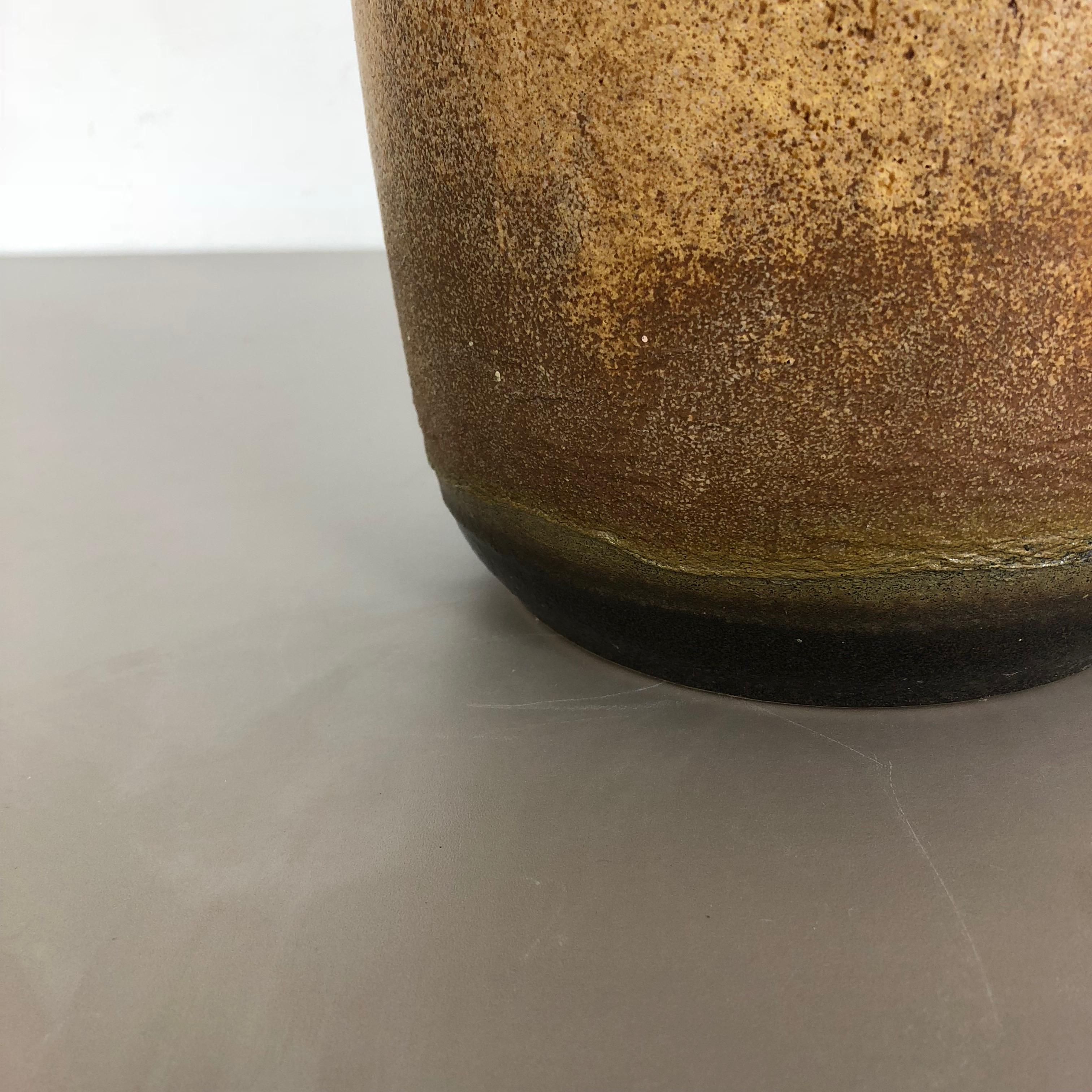 Grande vaso da terra in ceramica Fat Lava Multi-Color 284-47 realizzato da Scheurich, anni '70 in vendita 1