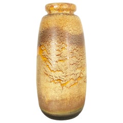 Large Pottery Fat Lava Multi-Color 284-47 Floor Vase Made by Scheurich, 1970s
