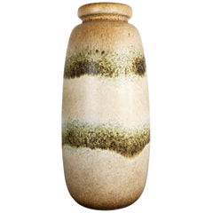 Large Pottery Fat Lava Multi-Color 284-47 Floor Vase Made by Scheurich, 1970s