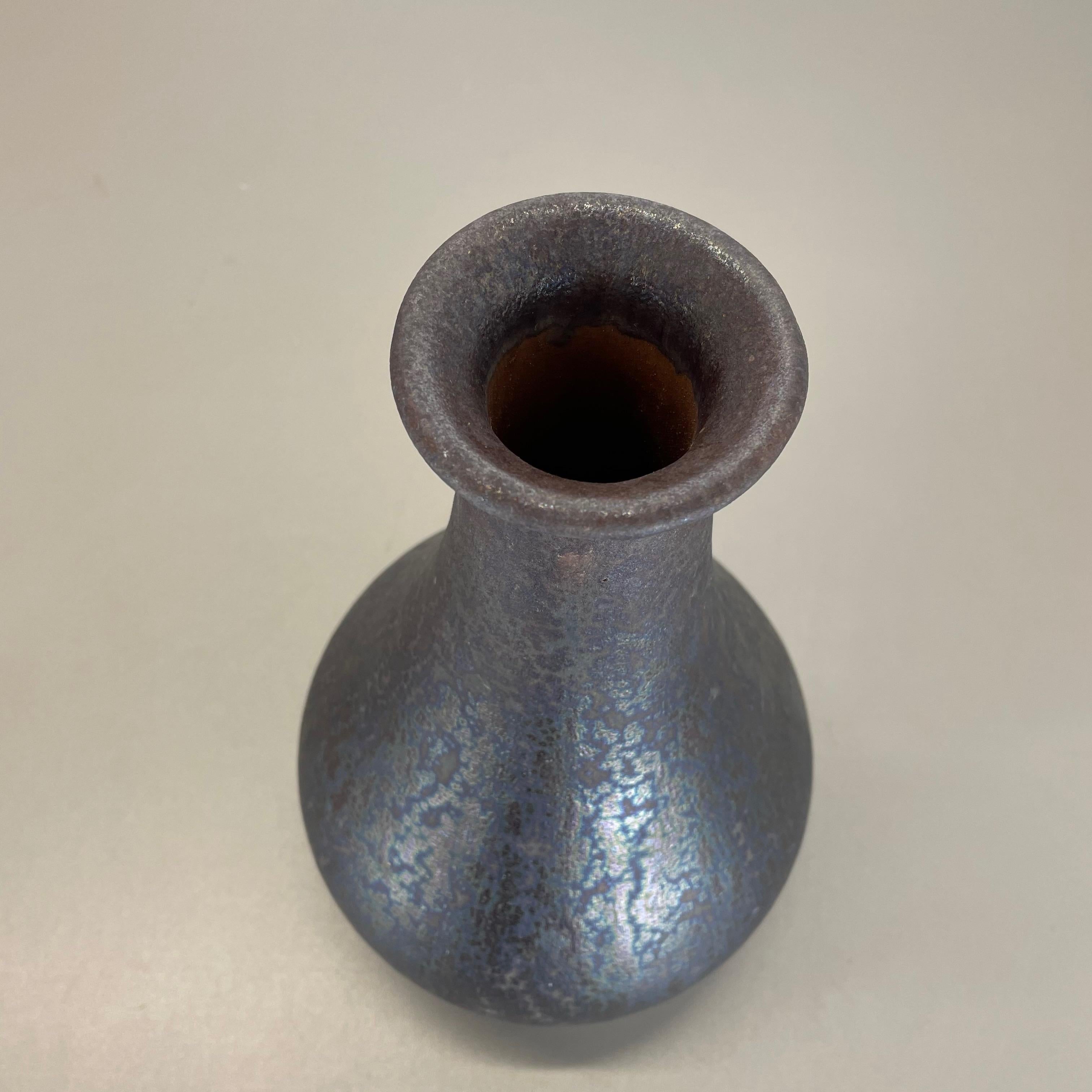 Grand vase en poterie lave grasse multicolore « 830 » fabriqué par Ruscha, 1970 en vente 5