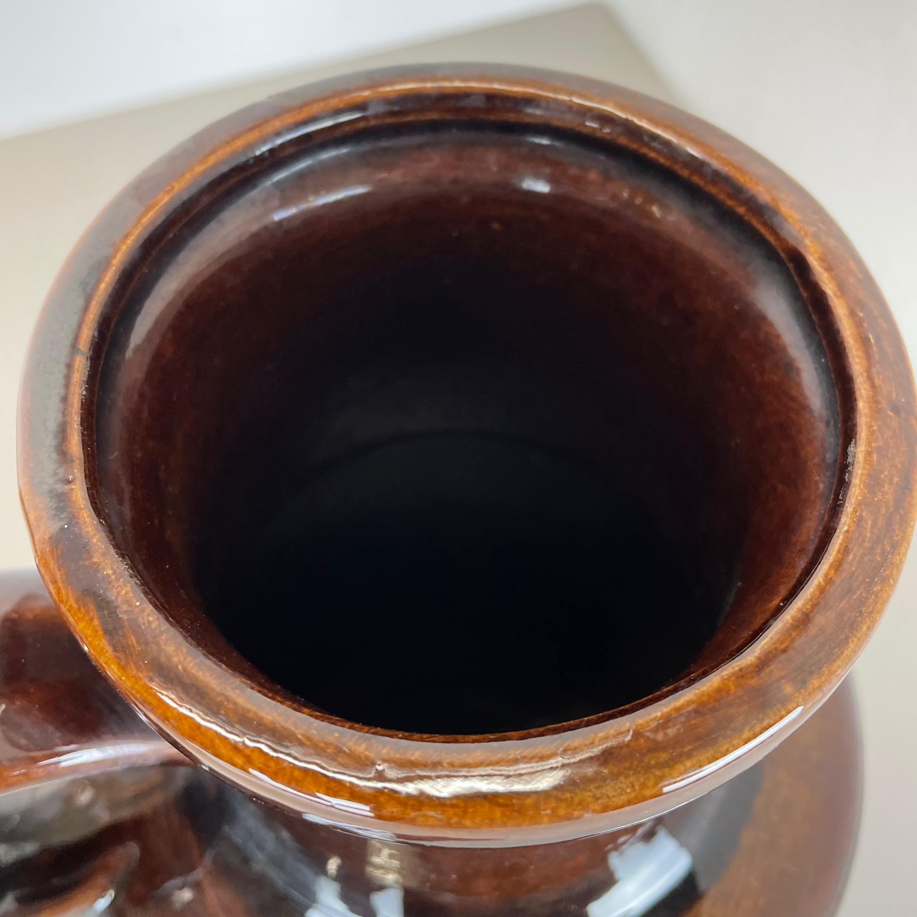 Grande vaso da terra in ceramica Fat Lava multicolore 408-40 realizzato da Scheurich, anni '70 in vendita 7