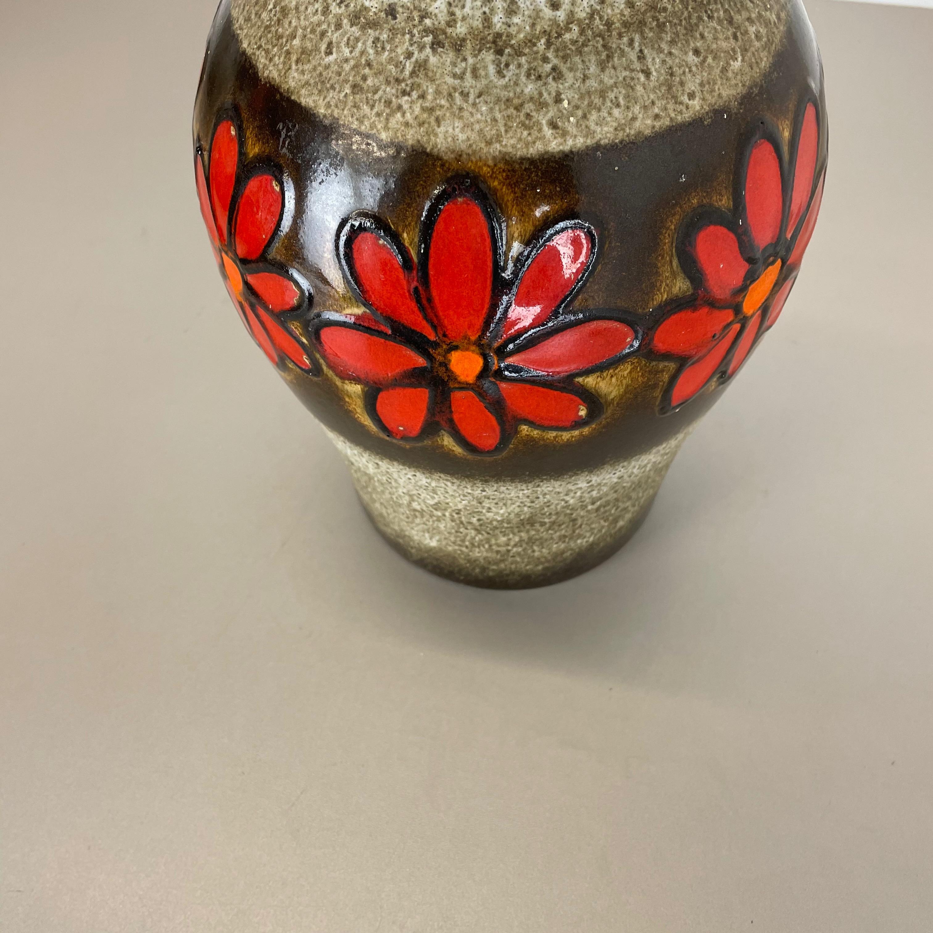 Large Pottery Fat Lava Multi-Color 