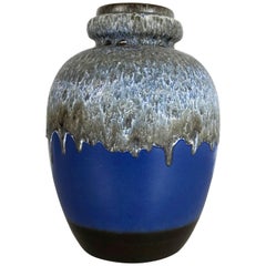 Large Pottery Fat Lava Multicolor 286-42 Vase Made by Scheurich, 1970s