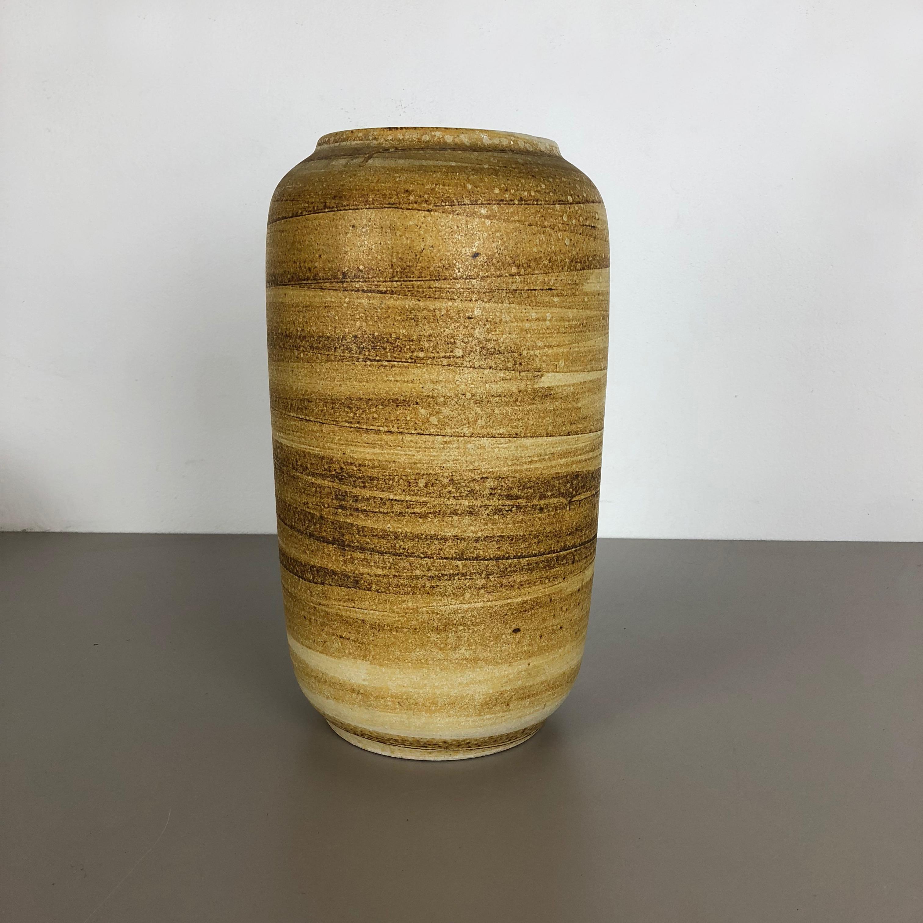Large Pottery Fat Lava Multicolor 546-40 Vase Made by Scheurich, 1960s For Sale 3