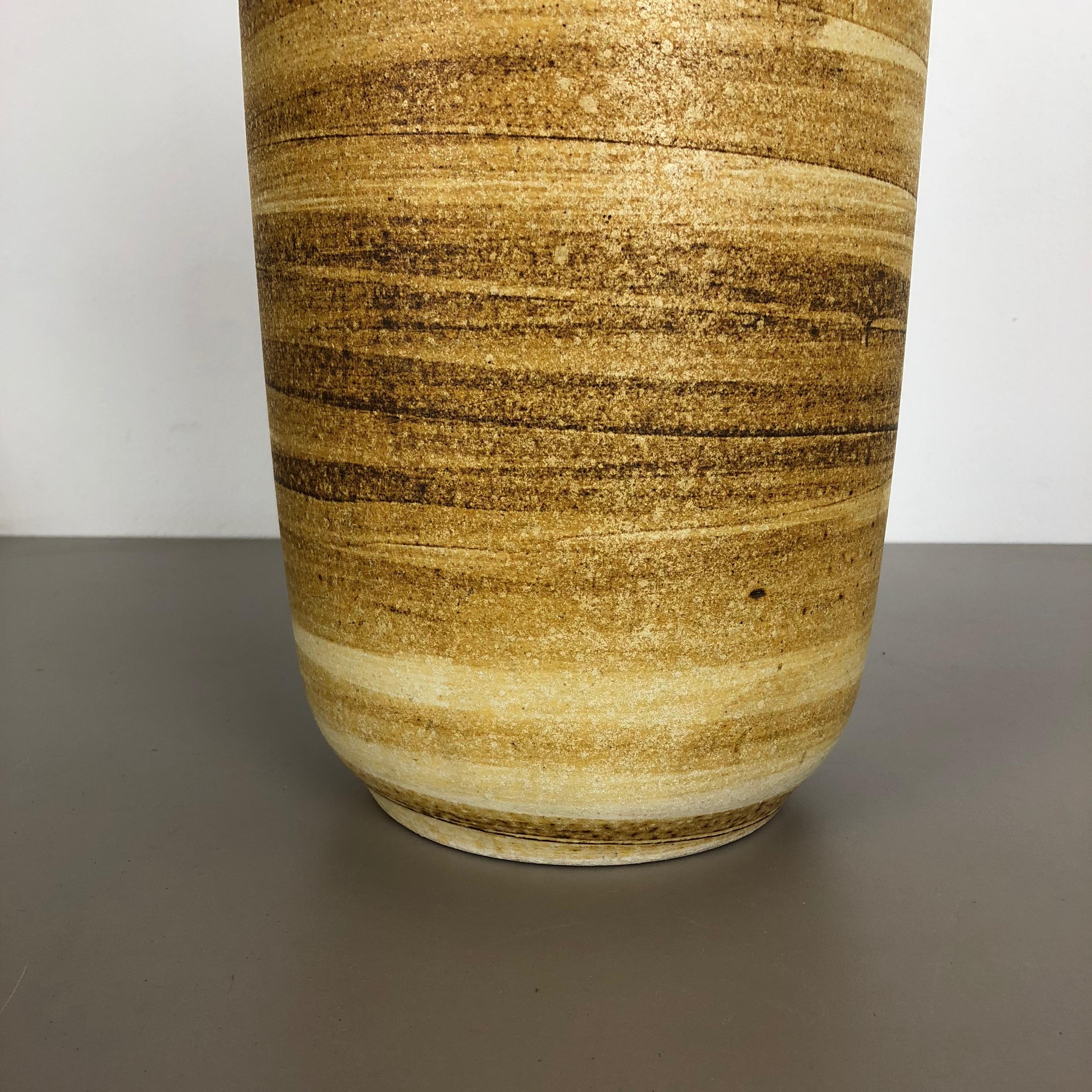 Large Pottery Fat Lava Multicolor 546-40 Vase Made by Scheurich, 1960s For Sale 4