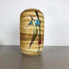 Large Pottery Fat Lava Multicolor 546-40 Vase Made by Scheurich, 1960s