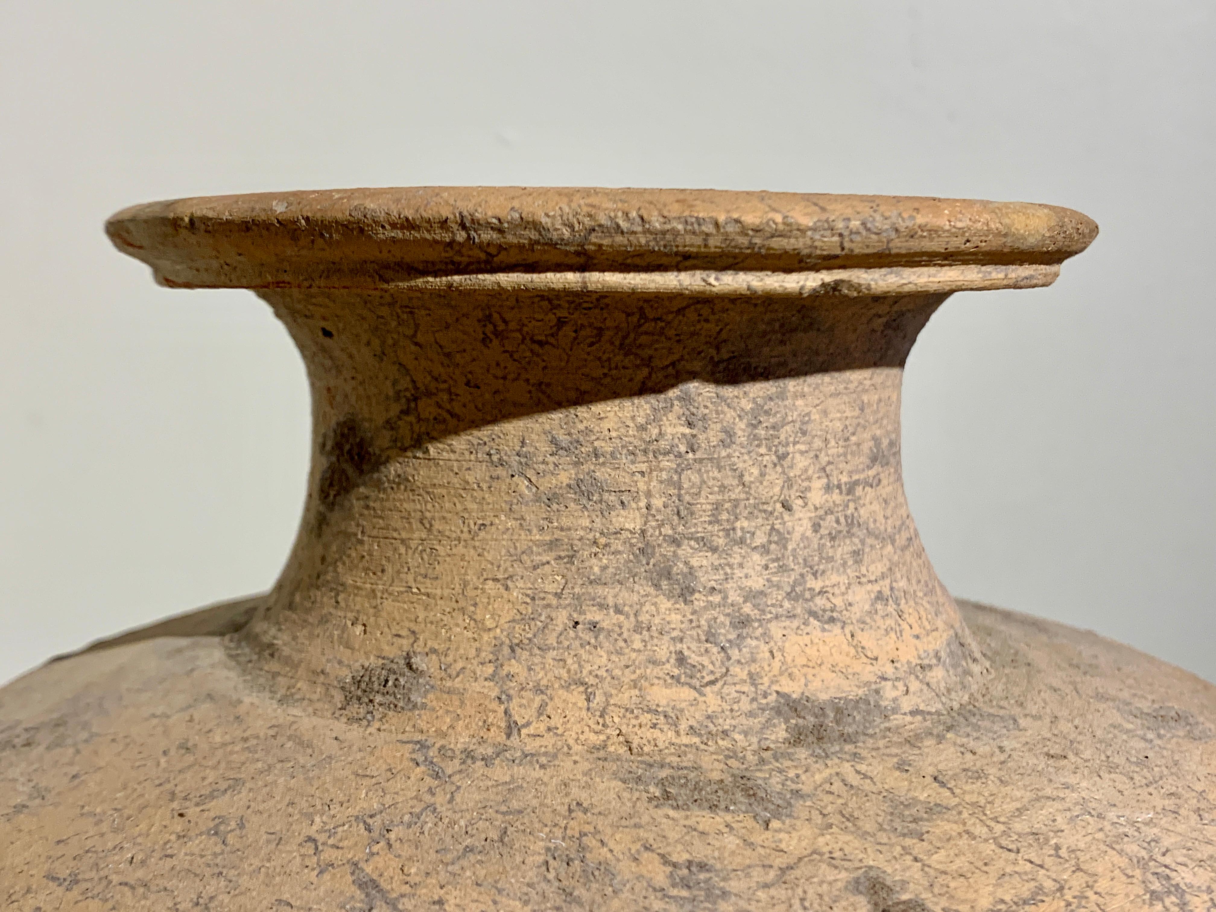 Large Pottery Kendi, Mon Dvaravati Period, 6th - 10th Century, Thailand 6