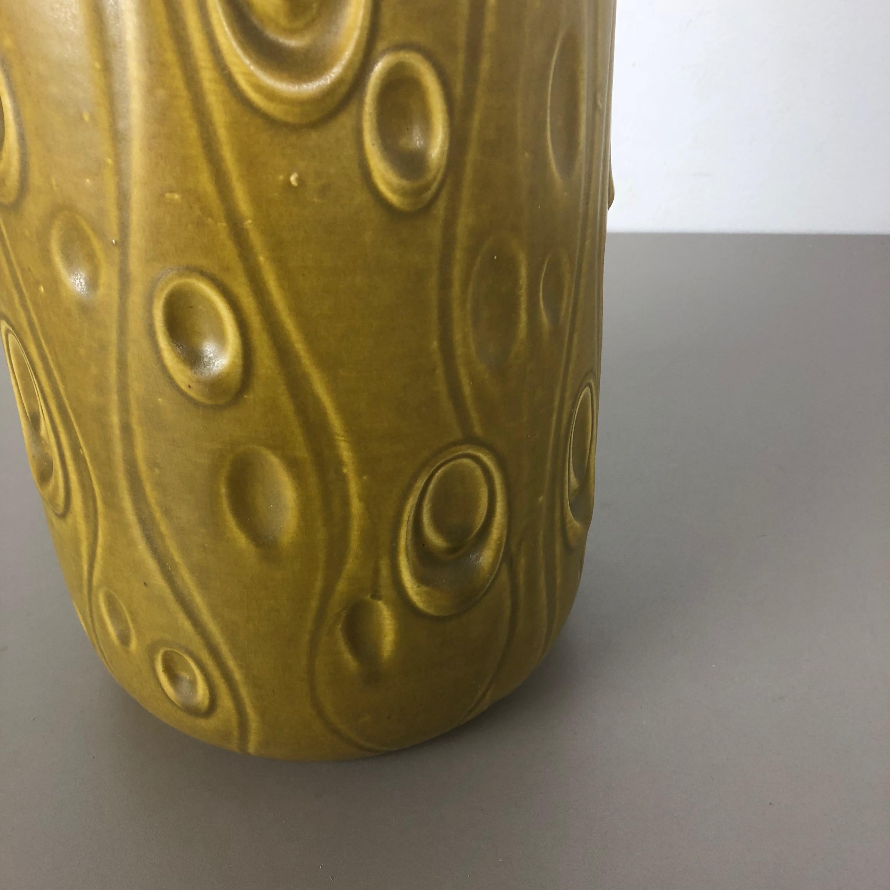 Große große Keramik-Vase Super Fat Lava Multi-Color 288-51 Scheurich WGP, 1970er Jahre im Angebot 2