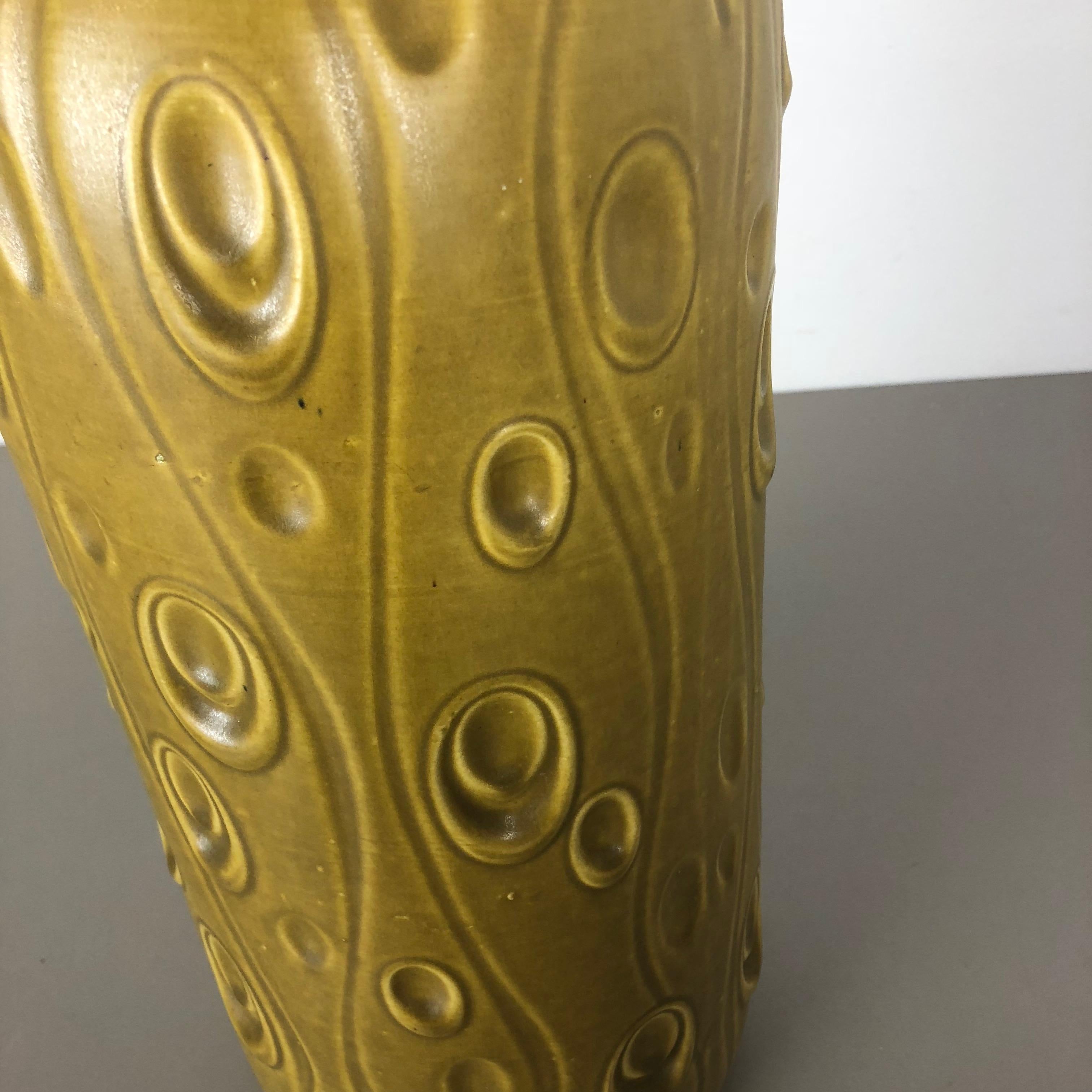 Große große Keramik-Vase Super Fat Lava Multi-Color 288-51 Scheurich WGP, 1970er Jahre im Angebot 3