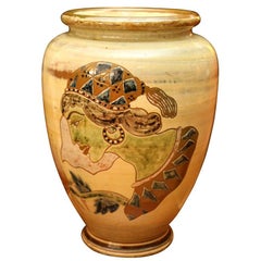 Large Pottery Vase by Harald Folmer Gross for Knabstrup