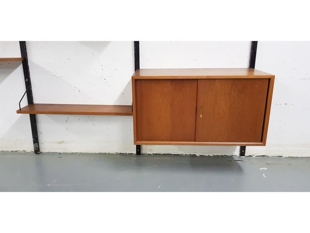 Large Poul Cadovius for Royal System Wall System or Shelving Unit, Danish 1948 11