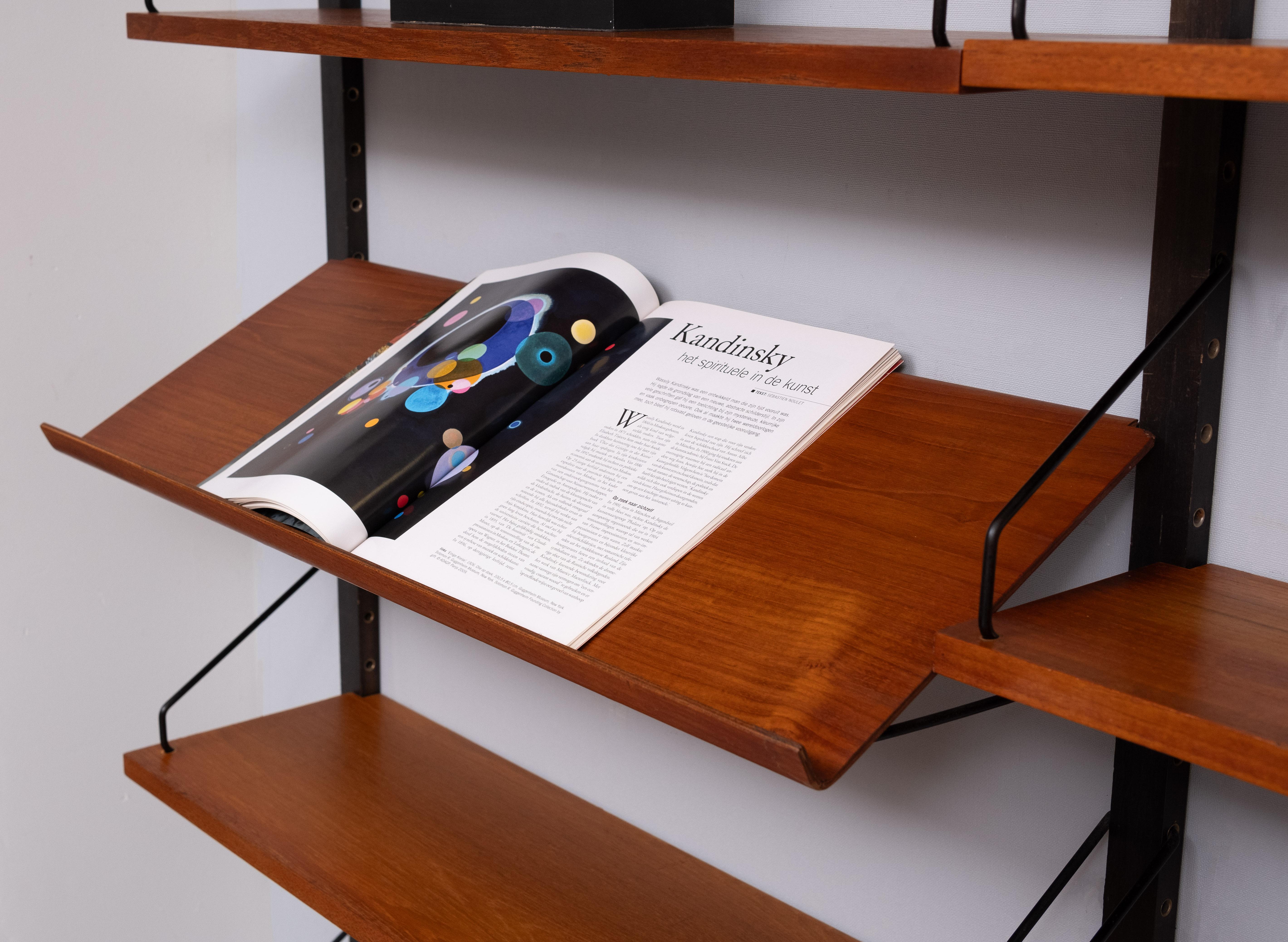Grande Poul  Cadovius  Sistema di pareti in teak per Royal System  Danimarca in vendita 5