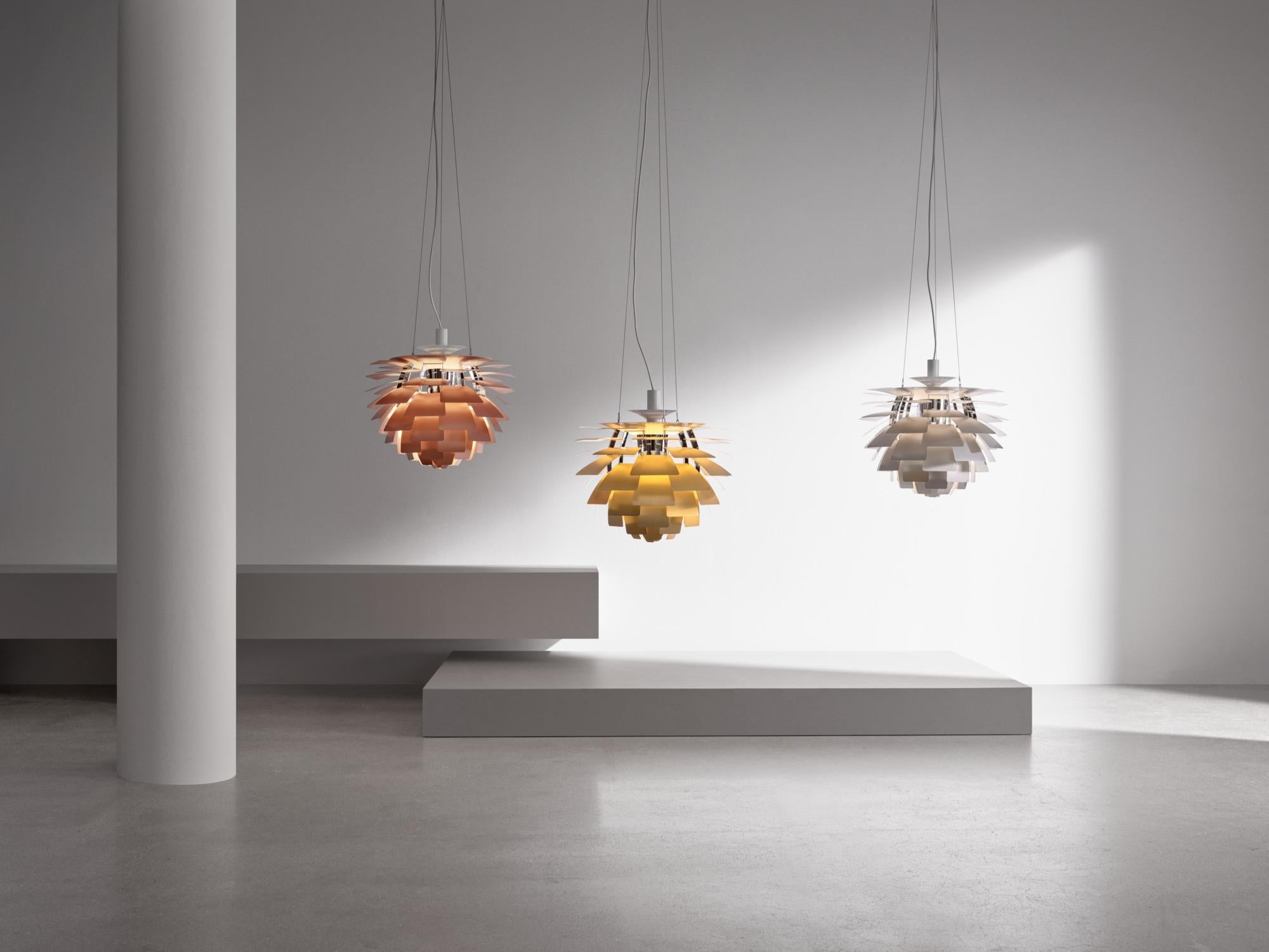 Danois Grand lustre en laiton PH Artichoke de Poul Henningsen pour Louis Poulsen en vente