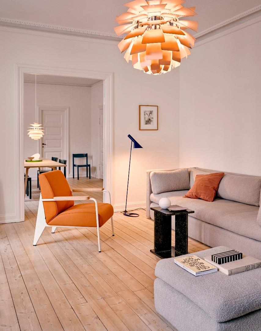 Contemporary Large Poul Henningsen 'PH Artichoke' Copper Chandelier for Louis Poulsen For Sale