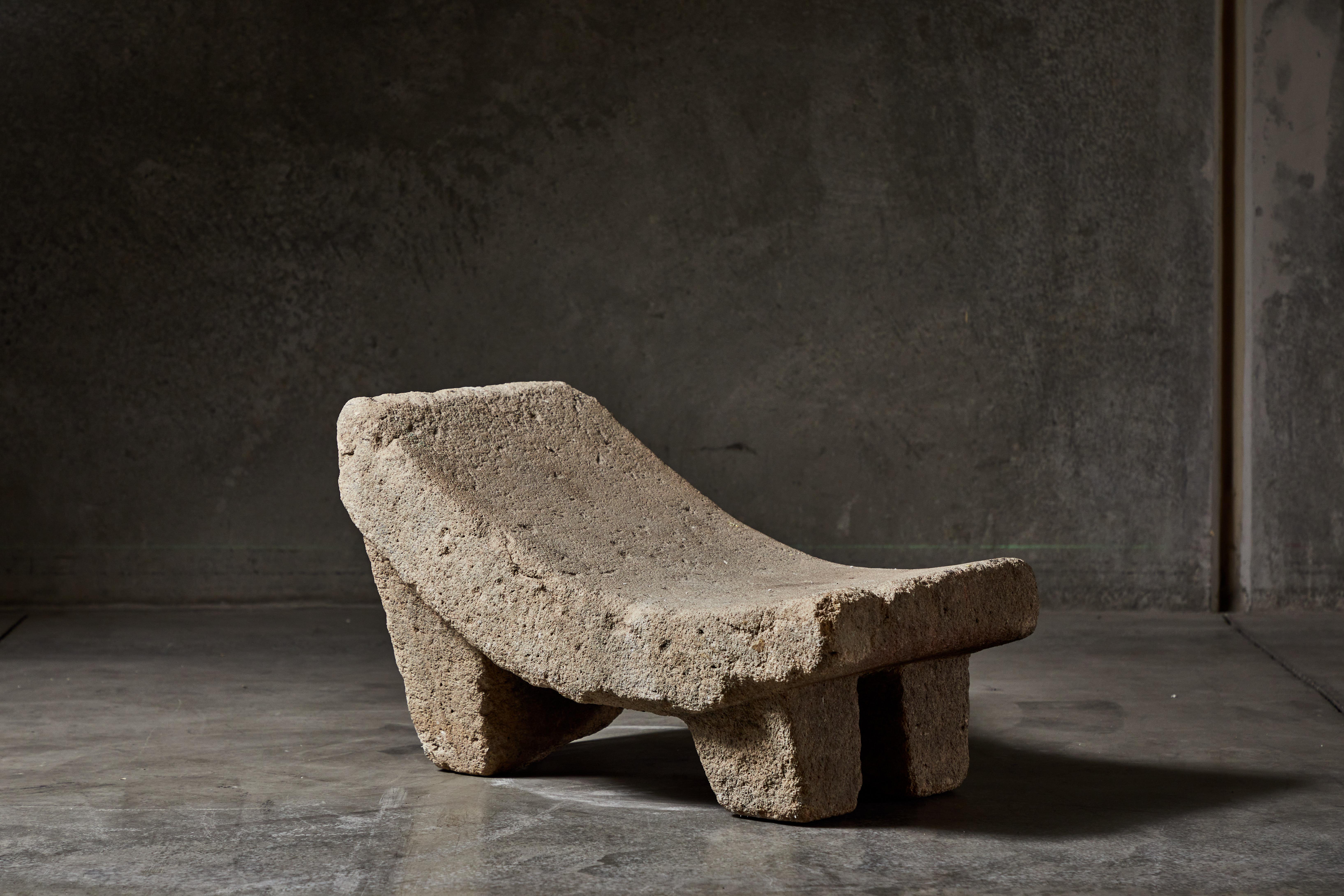 Hand-Carved Large Pre-Columbian Stone Metate