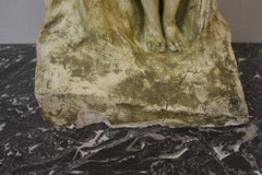 Large Preparatory Workshop Sculpture by Alfred Finot for The "Nymph and fauna"