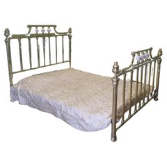Large Pretty King Size Brass Bed