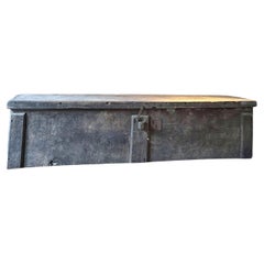 Antique Large primitive chest 18th century