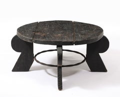 Large Primitive Coffee Table, France 1930's