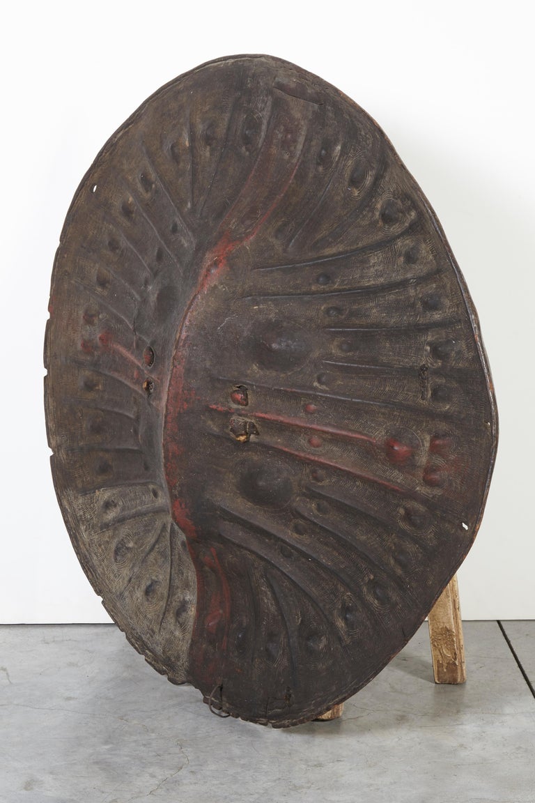 Large Ethiopian Hide Shield For Sale 10