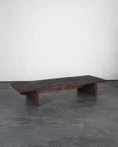 Large Primitive Low Table In 18th C. Portuguese Chestnut