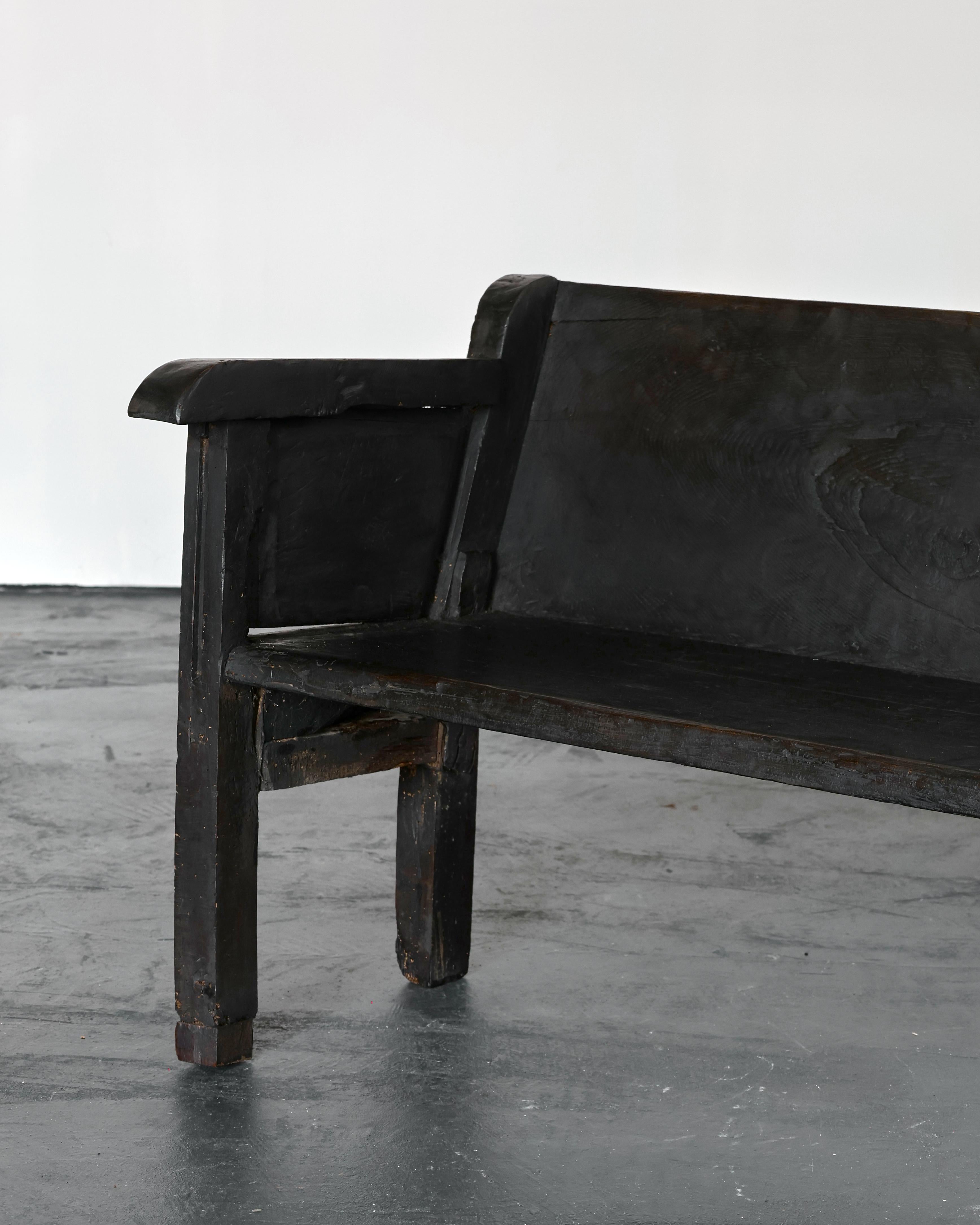 Grand banc primitif Wabi Sabi A.I.C. Galician en vente 2