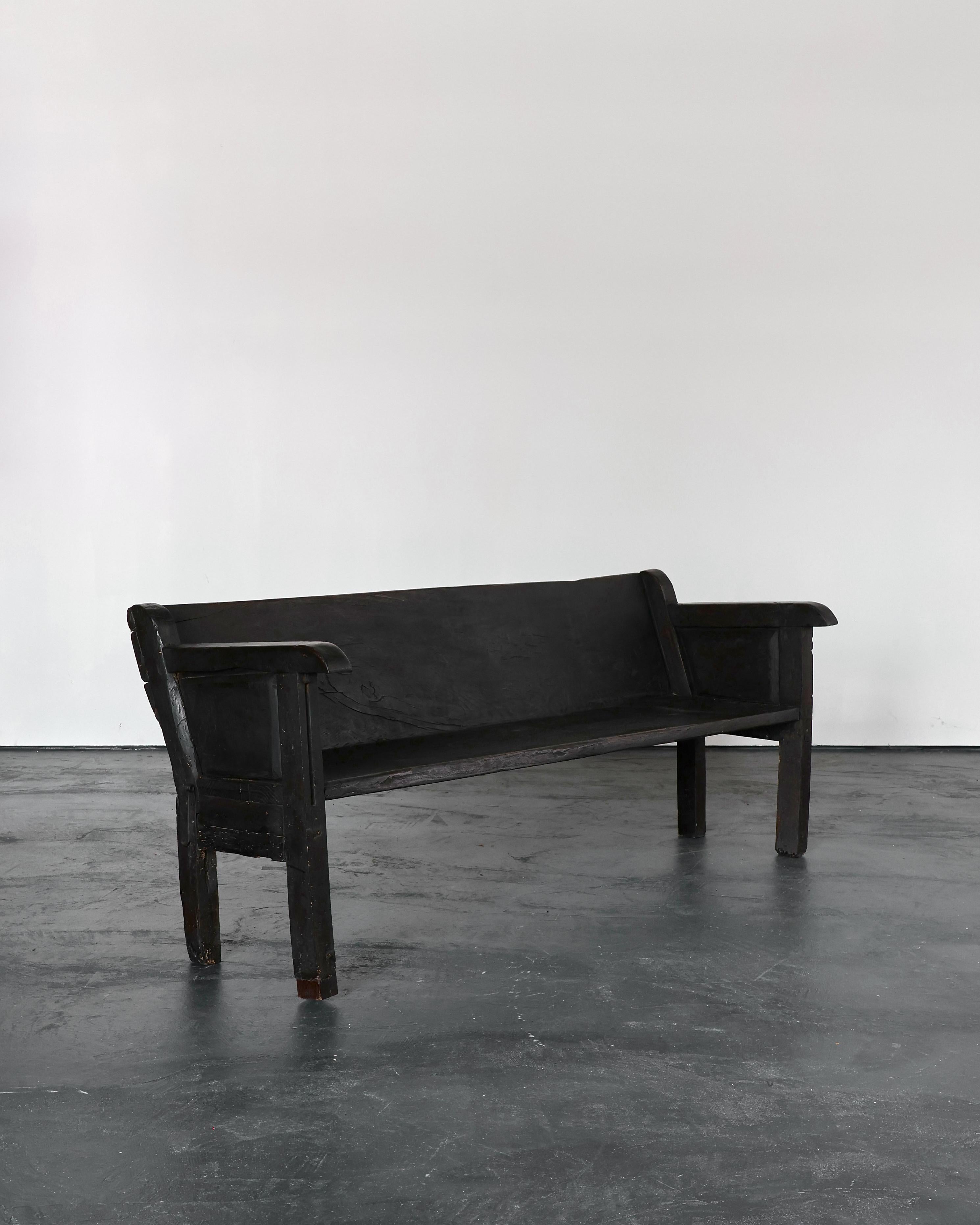 Grand banc primitif Wabi Sabi A.I.C. Galician en vente 3