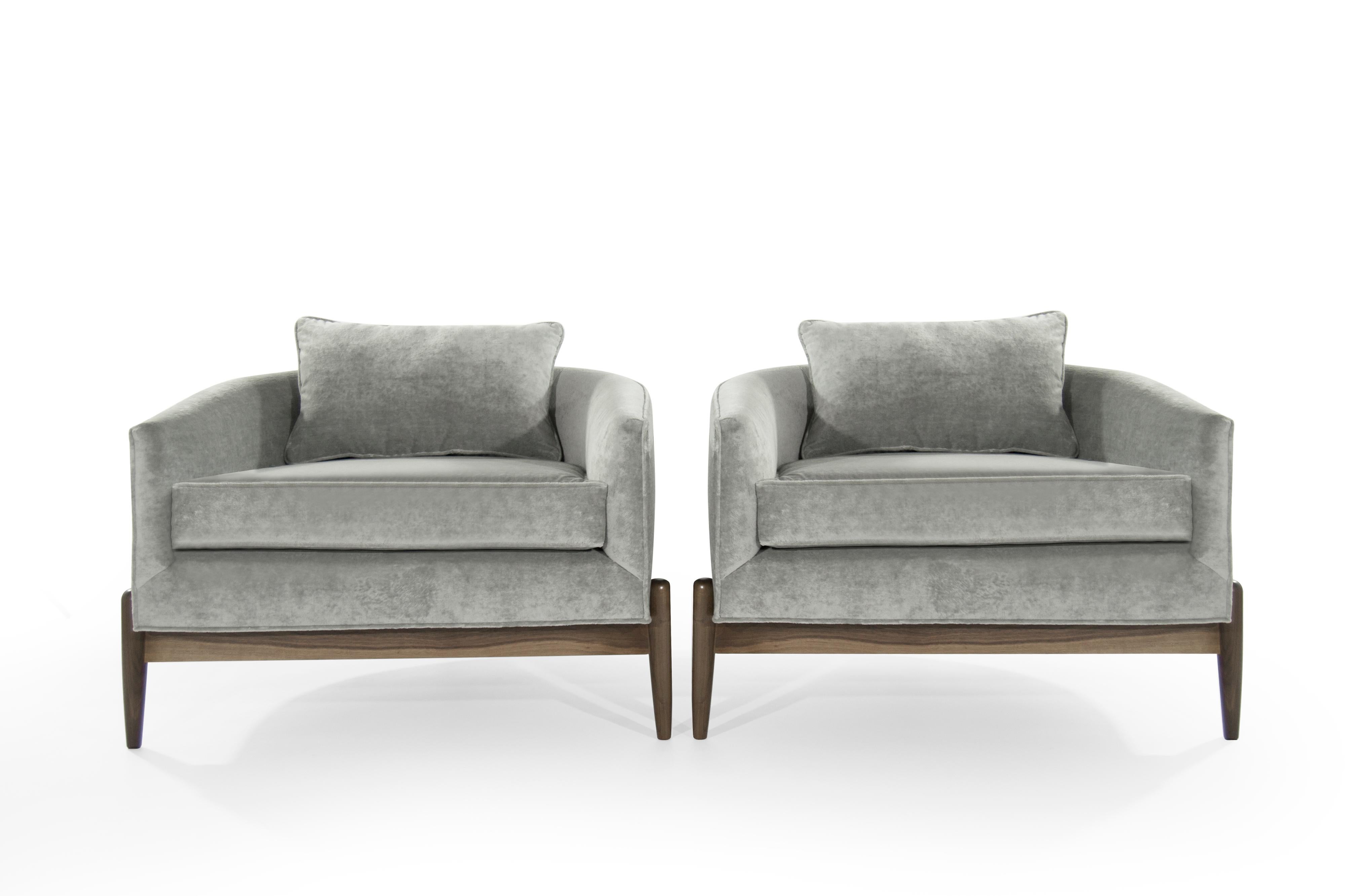 Mid-Century Modern Large Profile MCM Lounge Chairs