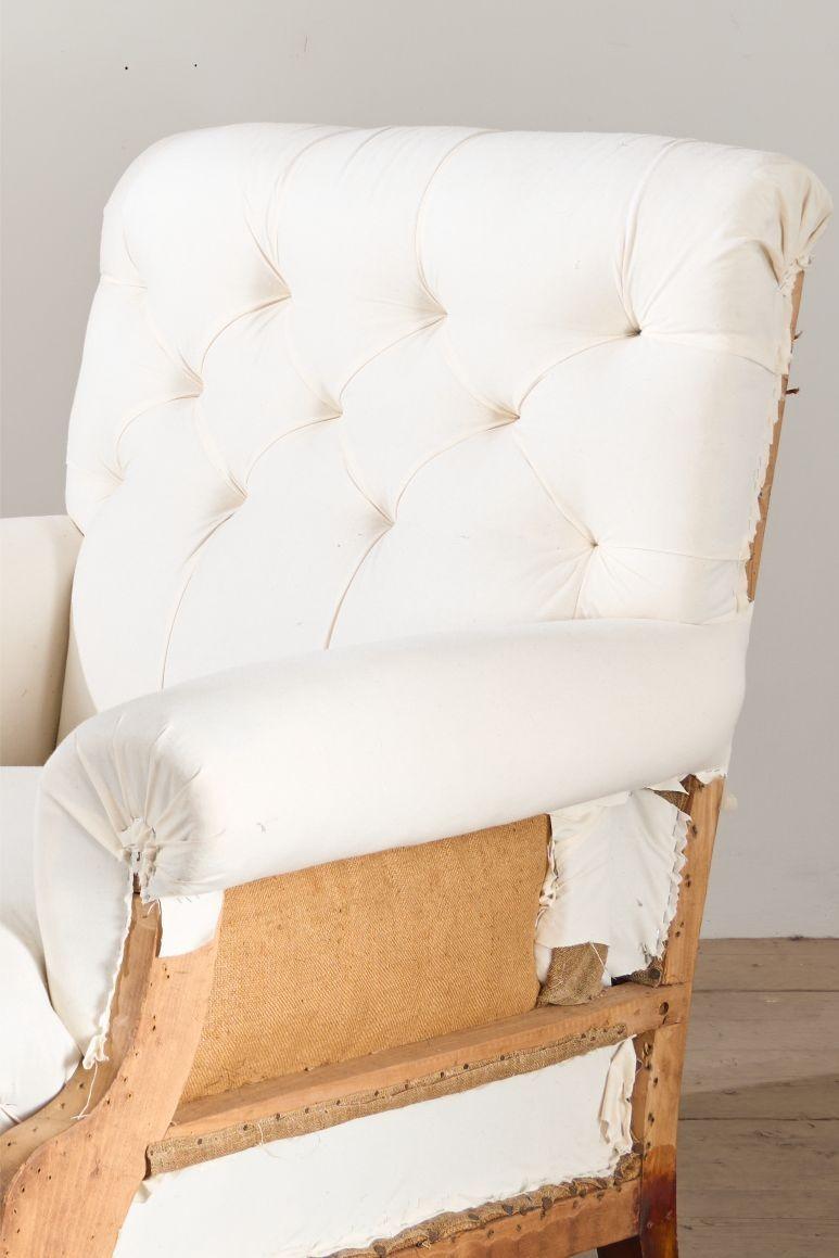 Großer Sessel mit gepolsterter Rückenlehne aus dem 19. Jahrhundert von Hamptons & Sons im Zustand „Hervorragend“ im Angebot in Malton, GB