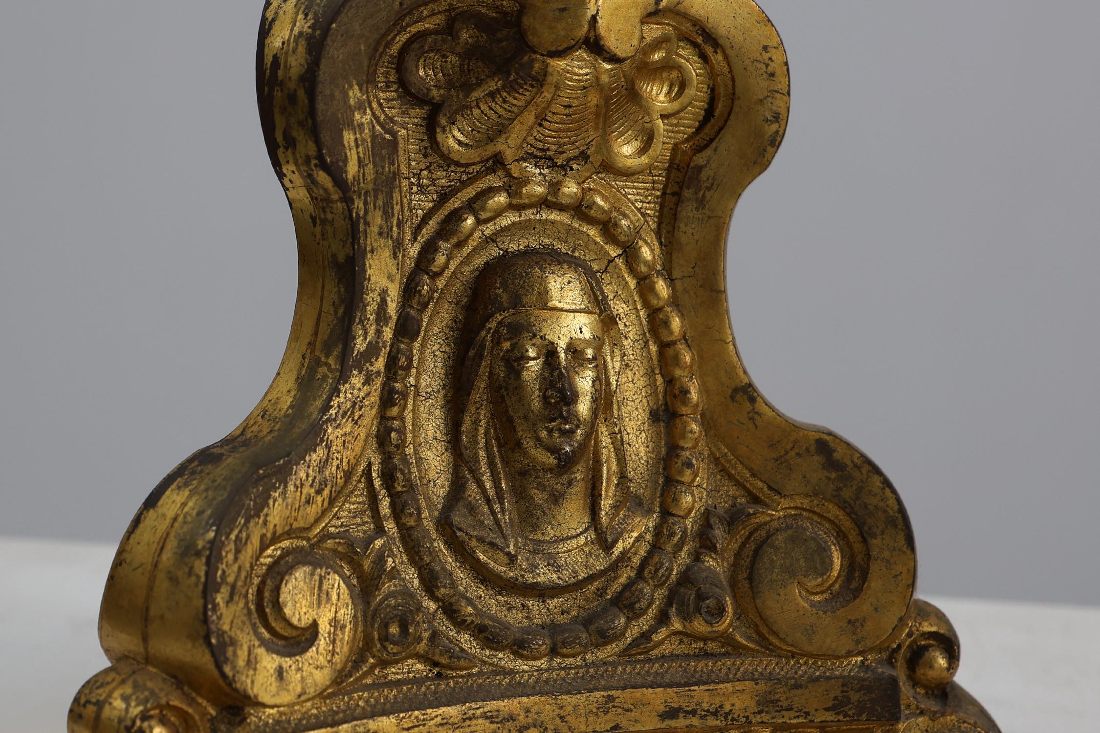 Großer provinzieller Kerzenleuchter aus Kupfer, Frankreich, um 1900 im Angebot 1