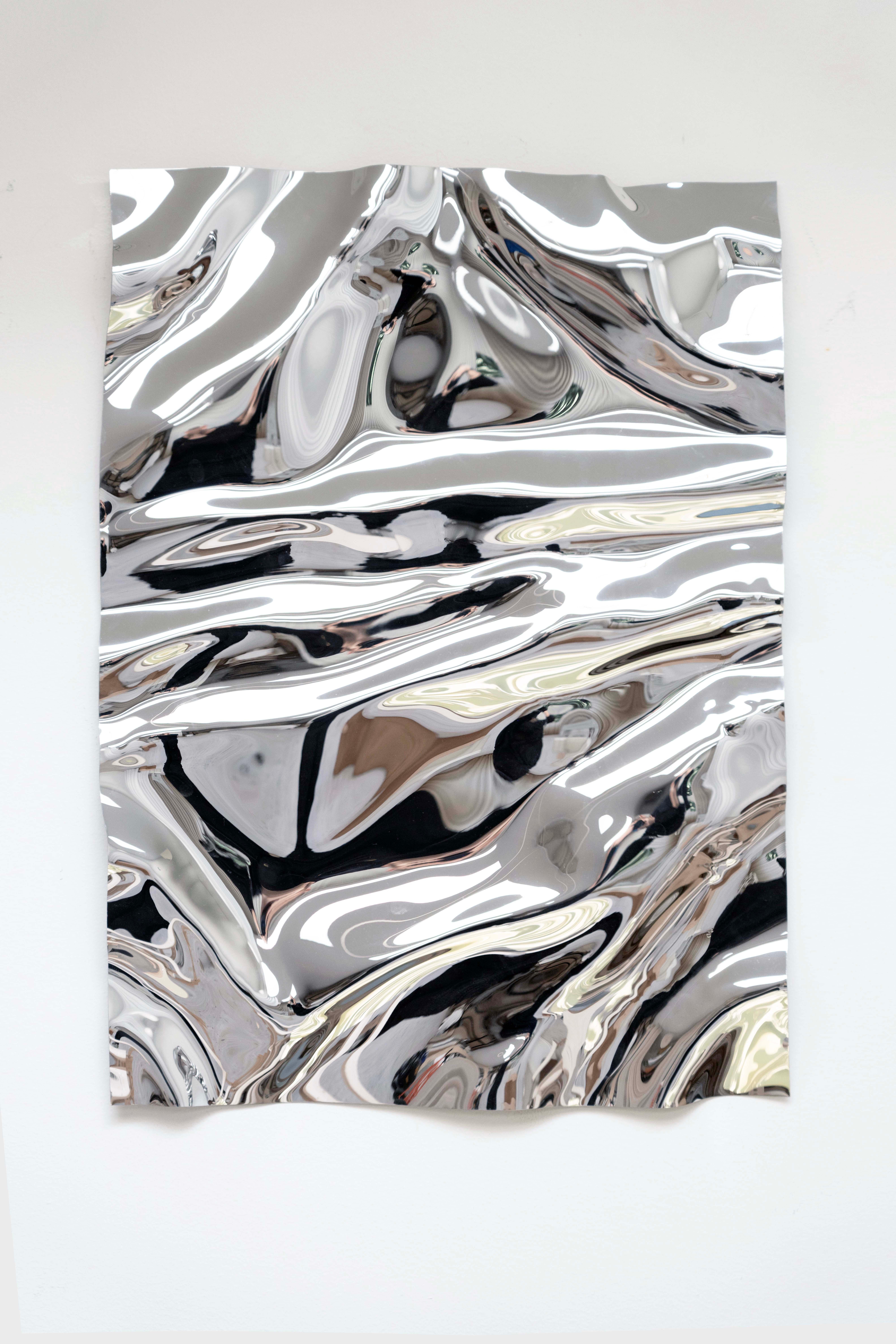 Large Psychedelic Mirror by Caia Leifsdotter
