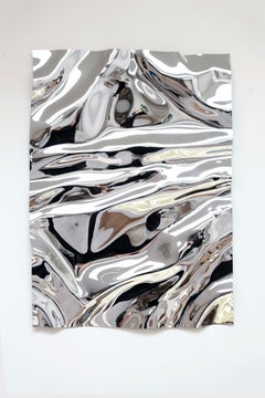 Large Psychedelic Mirror by Caia Leifsdotter