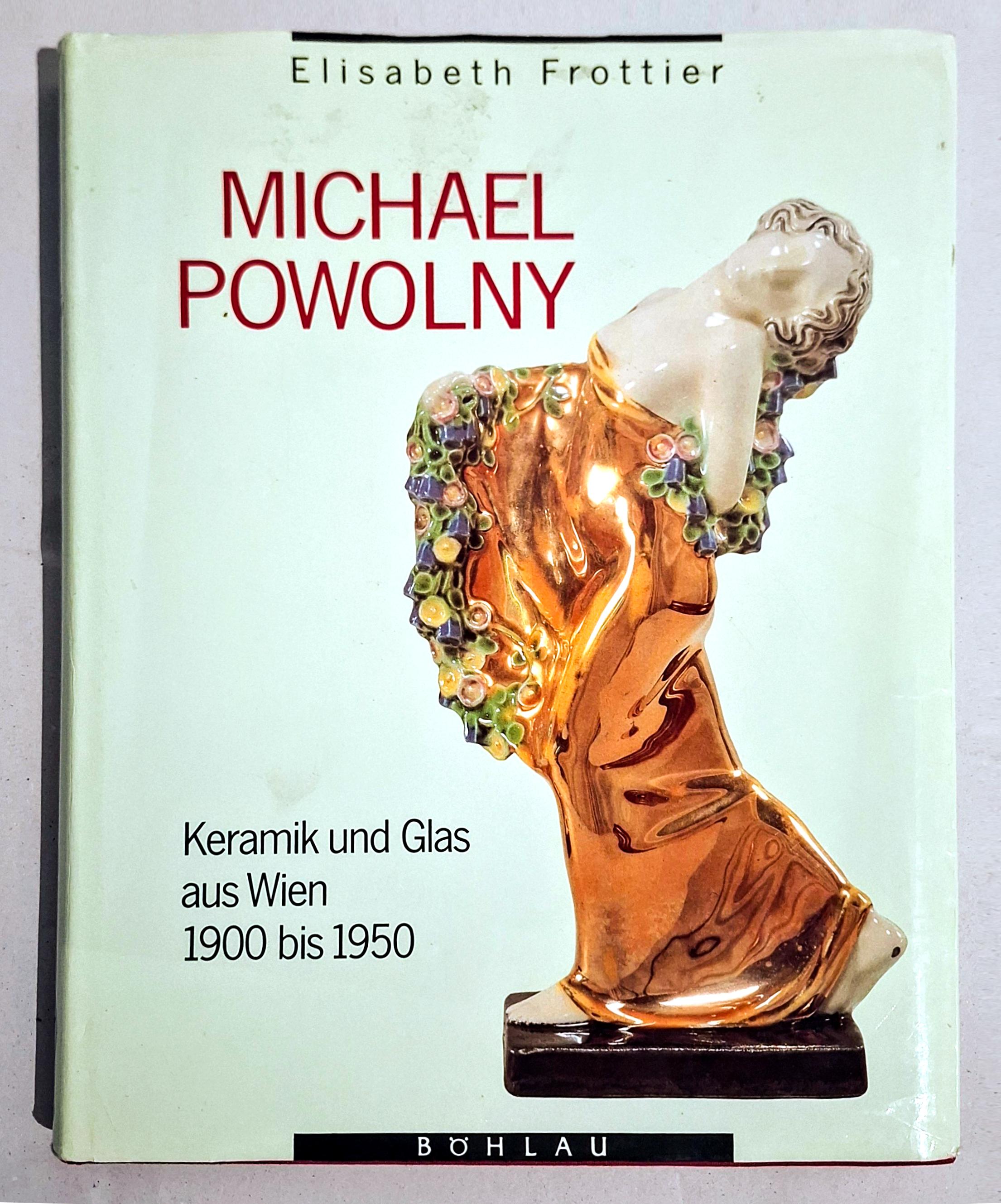 Céramique Grand putto en indien, par Michael Powolny, Sommerhuber Autriche, 1925-1930 en vente
