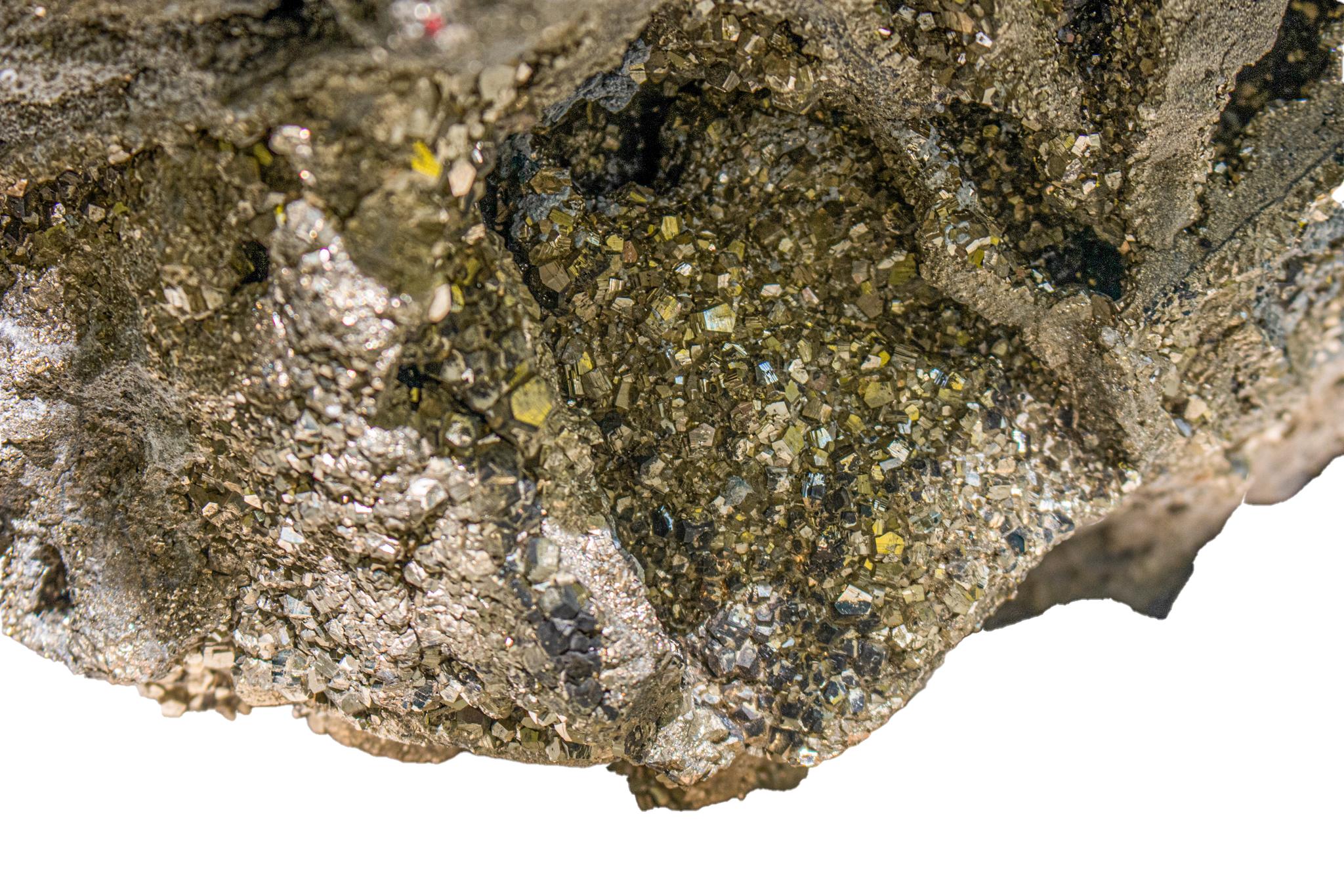 Großes Pyrit- Mineral, 130 Lbs / 59 Kg (21. Jahrhundert und zeitgenössisch) im Angebot