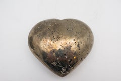 Large Pyrite Heart from Peru