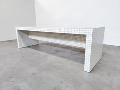 Large Quaderna Console Table by Superstudio for Zanotta, Italy, 1970s