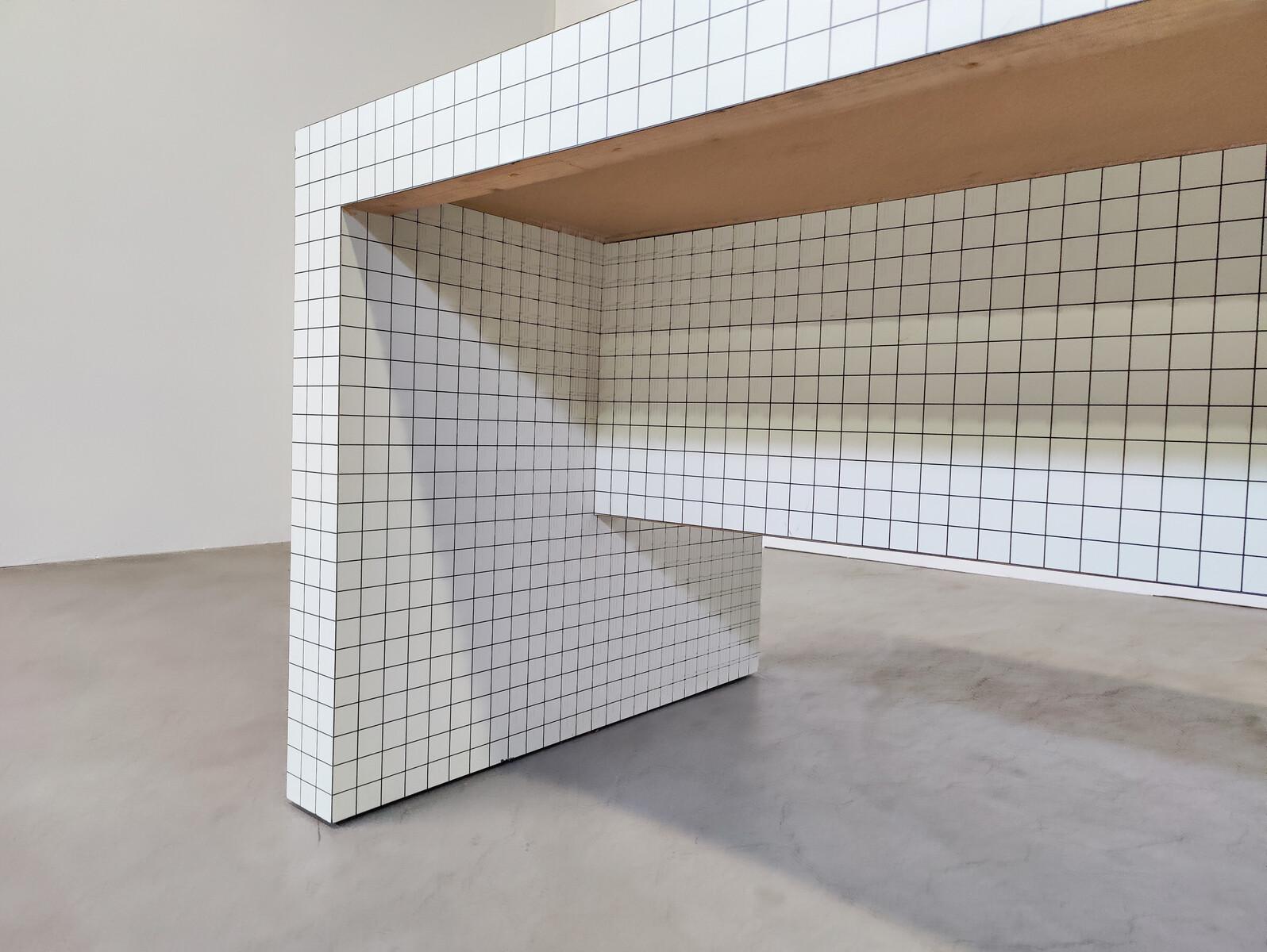 Grande table Quaderna de Superstudio pour Zanotta, Italie, 1970 Bon état - En vente à Brussels, BE