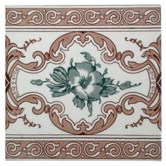 Large Quantity Glazed Antique Tiles