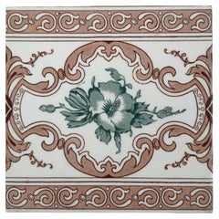 Large Quantity Glazed Antique Tiles