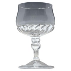 Large Queen Ann Baluster Mead Glass, circa 1710
