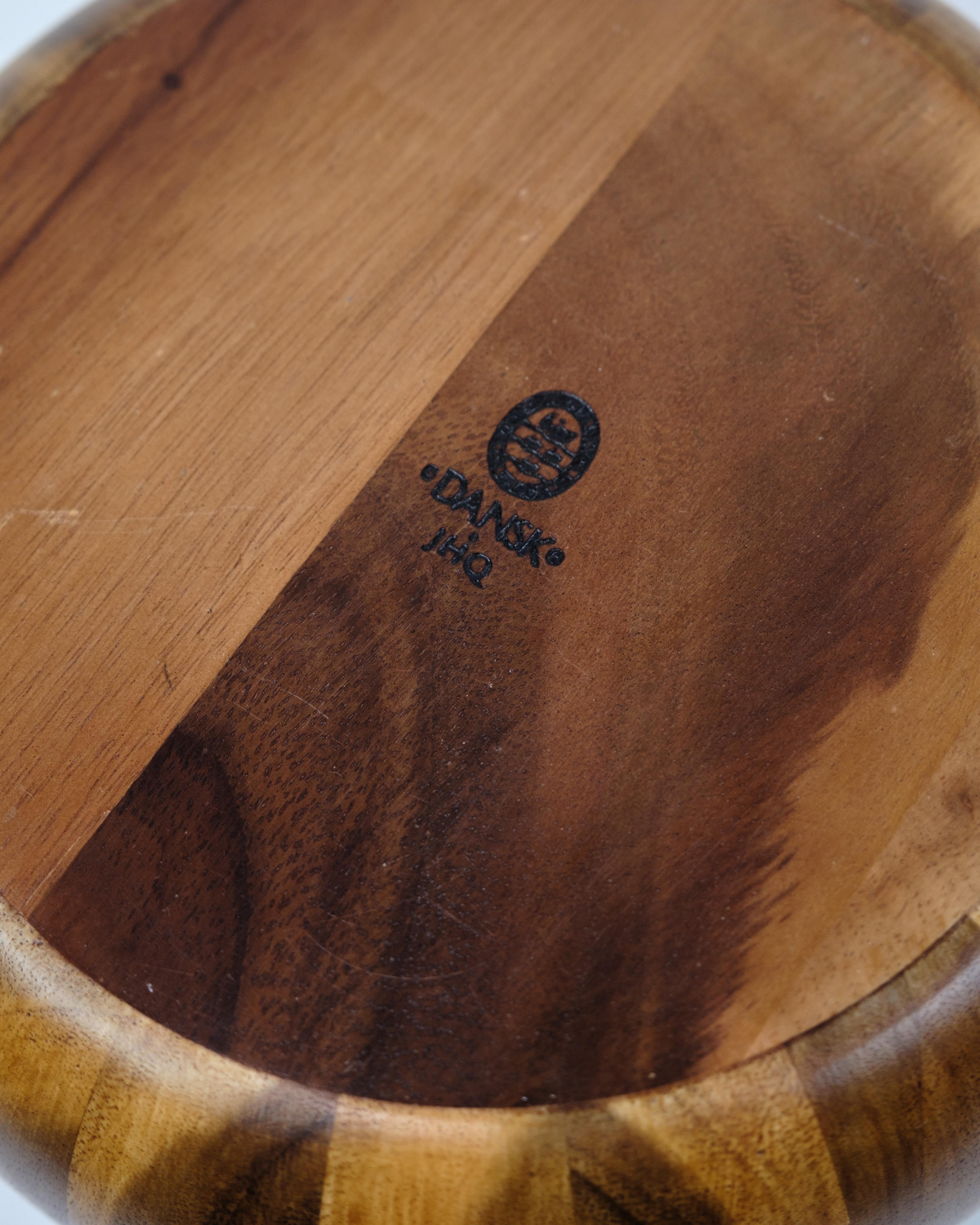 Large Quistgaard Bowl Made In Teak By Jens Harald Quistgaard From 1960s In Good Condition For Sale In Lejre, DK